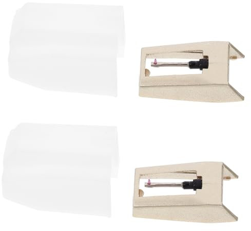 Toyvian 2stücke Aluminiumlegierung Ersatz-nadel Für Schallplattenspieler Kompatibel Mit Verschiedenen Modellen Leicht Und Langlebig Für Erstklassiges Klangerlebnis