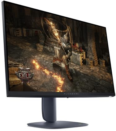 Alienware 27 Gaming Monitor - AW2725DM, QHD (2560x1440), 180Hz, Fast IPS, 1ms, NVIDIA G-SYNC Compatible, AMD FreeSync, 95% DCI-P3, HDR400, DisplayPort, 2 HDMI, 3 USB, 3 Year Warranty