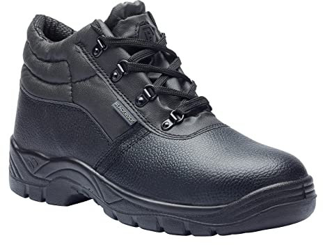 Blackrock Bottes de travail Chukka, bottes de sécurité, chaussures de sécurité, embout en acier, hommes, femmes, chaussures de travail, jardinage, légères, cuir, antidérapantes, pour le chantie
