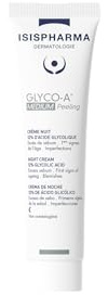ISISPHARMA GLYCO-A MEDIUM PEELING - Night Cream with 12% glycolic acid for combination, oily and blemish-prone skin - Illuminates, Matifies and Smoothes skin tone - Made in France