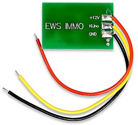 Gsrimgratoe Auto Voiture Immo éMulateur Fit pour- EWS2 EWS3.2 EWS 2 3.2 E36 E46 Clé AntidéMarrage Auto EWS IMMO AntidéMarrage