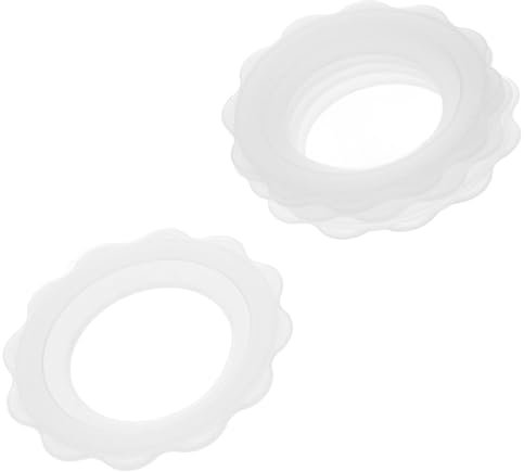 Warmhm 5 Stück Still-brustabdeckungen Aus Flexiblem Gummi Rutschfeste Schutzabdeckung Brustschutzring Für Neugeborene Schweißresistente Brustschalen Stillzubehör Für Mütter