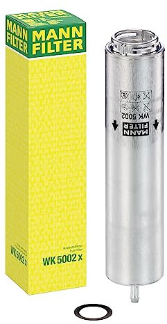 MANN-FILTER WK 5002 X Kraftstofffilter – Kraftstofffilter Satz mit Dichtung / Dichtungssatz – Für PKW