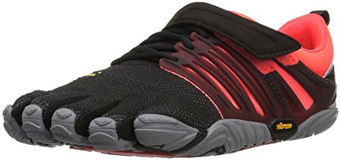 Vibram FiveFingers 17W6604 V-TRAIN, Fitnessschuhe Damen, Schwarz (Black/Coral/Grey), 38 EU