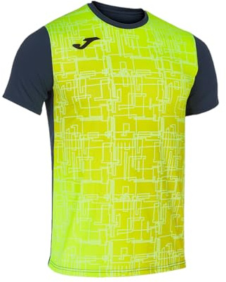 Joma Elite VIII Kurzarm-T-Shirt Marineblau Fluor, 101929.321.M