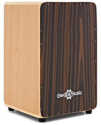 Cajon by Gear4music, Ebony