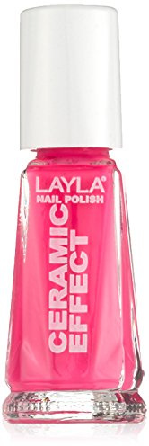 Layla Cosmetics 1243R23-107 Ceramic Effect Nagellack - light pink fluo, 1er pack (1 x 0.01 l)