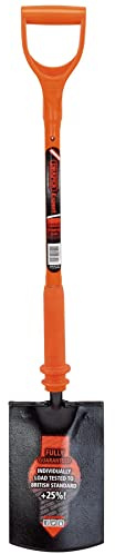 DRAPER 17694 vollständig Isolierter Rodespaten, orange
