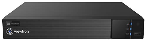 4ch Security Camera DVR/NVR 4K Hybrid, Analog CCTV, AHD, HD-TVI, CVI, IP Cameras