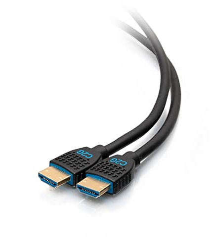 C2G 0,6 m Performance Series Ultra Flexible High Speed HDMI-Kabel – 4K 60 Hz für Unterputzmontage, CMG (FT4) zertifiziert Kompatibel mit Xbox, Blu-ray, DVD, PS5, Smart-TV, Soundbar, Monitoren
