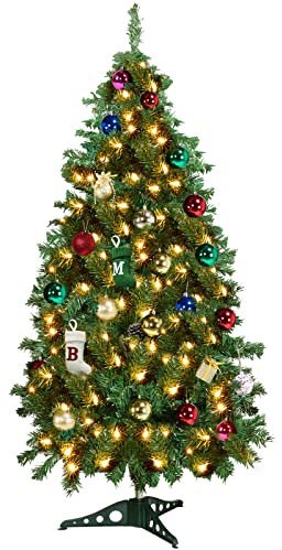 TRIXES Sapin de Noël réaliste et écologique - Décoration d'arbre de Noël Artificiel pour l'intérieur et l'extérieur