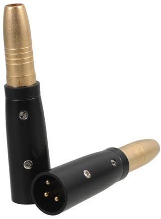 Operitacx 2pièces Adaptateur TRS vers XLR Femelle Convertisseur De Prise De Microphone Connecteur XLR Broches pour Transmission Audio