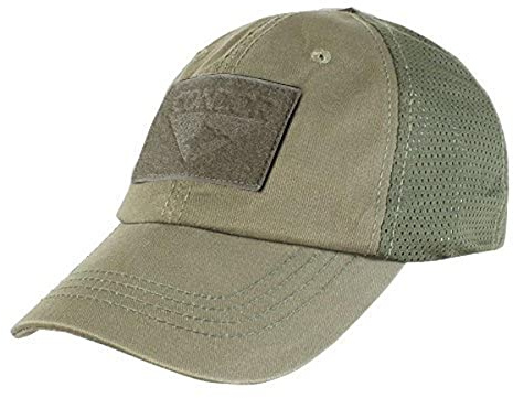 Condor Mesh Tactical Cap (Olive Drab, One Size Fits All)