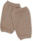 Prettystern 2 Stk. dick Gestrickt 100% Kaschmir-Wolle Kniestulpe Bein-Stulpen Gelenkwärmer Cashmere Beinwärmer für Damen und Herren Braun
