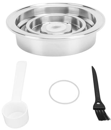 Xiuganpo Stainless Steel Coffee Pod Adapter Reusable Converter for and Original Machines Reusable Coffee Capsules Pods Compact and Portable Design