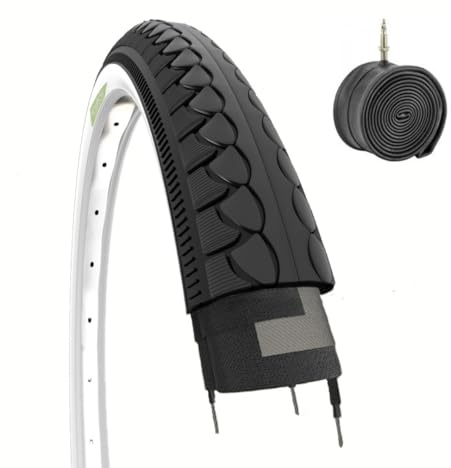 Neumático de 26 x 1,50 (40-559) + cámara de aire neumático Blancero City Bike Trekking Bicicleta híbrida de carretera