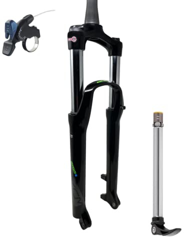 Suntour SR XCM 32 27.5 Tapered Boost 1-1/8-1.5 Suspension Bicycle Fork- Black (With Remote Lockout)