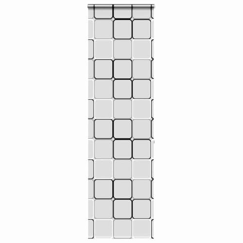 vidaXL Estor Enrollable para Ducha con Casete 80x240cm Tela Ancho 76cm