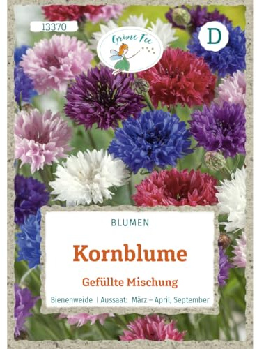 Grüne Fee - Kornblume Gefüllte Mischung Samen - 13370