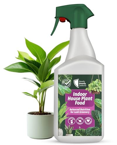 Indoor House Plant Food Spray 1L | All-Natural Formula with Seaweed Extract | Promotes Healthy Growth | Ideal for Both Indoor and Outdoor Use | Organic & Biodegradable