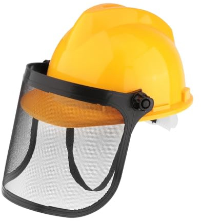 Sharplace Face Forestry Helmet Protection Gear Equipment Helmet Hardhat for Whacking Weeding Logging Trimmer
