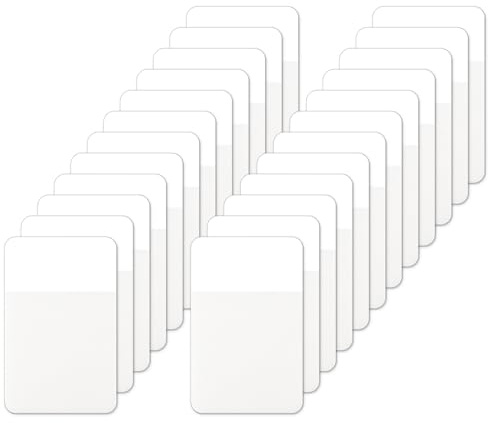 Etichette adesive per indice, segnalibro scrivibili per quaderni, raccoglitori, cartelle di file, libri, 4,1 x 2,5 cm, bianche (480 pezzi)