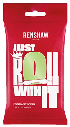 Renshaw Professional Ready To Roll Sugarpaste Icing - Pastel Green 250g