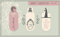 moses. 82755 Magnetlesezeichen Jane Austen 3er Set, magnetisches Lesezeichen, charmant illustriert