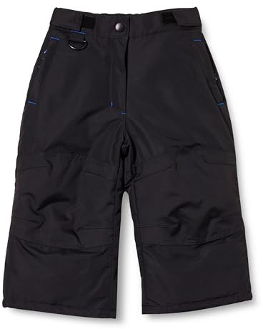 Amazon Essentials Jungen Wasserbeständige Ski- und Schneehose, Schwarz, 8 Jahre