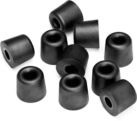 Decibullz - Embouts de remplacement pour bouchons d'oreilles, écouteurs et écouteurs moulés sur mesure