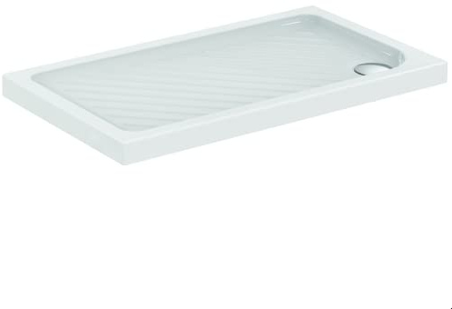 Ideal Standard - Eurovit, Piatto doccia rettangolare in ceramica 120x70cm, Bianco