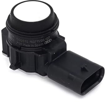 PSRRGZTM Aide au stationnement Compatible avec BMW pour F30 328i F31 F35 F80 Série 1 Pare-Chocs Blanc PDC Capteur De Distance De Stationnement 66209261588 9261588(1pc)