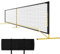 SPORTNOW Pickleball-Netz tragebar, 6,7 m mit Tragetasche, Metallrahmen für Indoor Outdoor Gelb