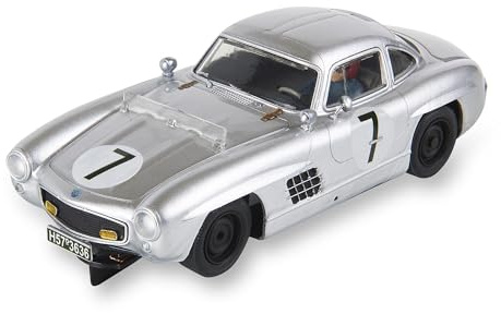 SCALEXTRIC - Vehículo de Carreras Original - Coche Slot - Escala 1:32 (Mercedes-Benz 300 SL Coupé - 24h Le Mans '56) - Edicion númerada 1.000