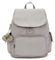 Kipling Damen City Pack Medium Rucksack, Grau Gris, 10.5 L x 14.5 H x 6.75 D, City Pack Medium Rucksack