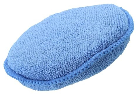 Sponge de Lavage de Voiture - Tampon d'applicateur en Microfibre de 5 Pouces | Tampon de l'applicateur de pour cires | Éponge de Polissage de la Main de Voiture | Éponge réutilisable pour la