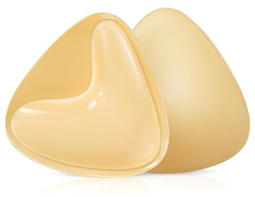 ZipYeeou Sticky Bra Push Up Strapless Invisible Adhesive Bra for Women | Double-sided adhesive holds all day. Reusable, washable, invisible under backless dresses,wedding gowns & bikinis.
