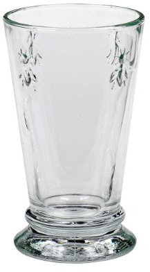 La Roche Bee FBA_43606701 Großer Glas Becher, 10 Unzen, Packung von 6