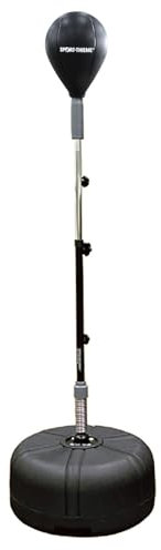 Sport-Thieme Punching Ball „Duo Flex“ | Stehender Speedball Boxtraining | Höhenverstellbar für Jugendliche/Erwachsende | Schlagbirne mit Ständer | Markenqualität