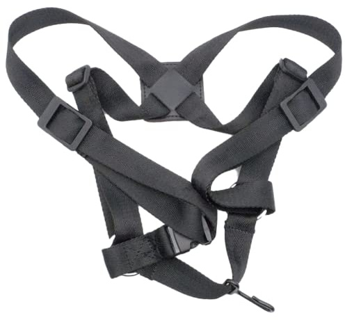 Reed123 Bassoon Harness Strap, Metal Hook, Sturdy and Durable，Relieve Neck Pressure