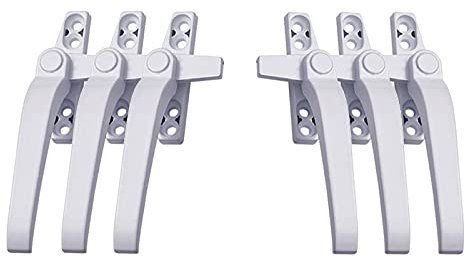 B Blesiya 6X Window Handle Crank-Folded Double Glazing Locking Window Lock Replacement