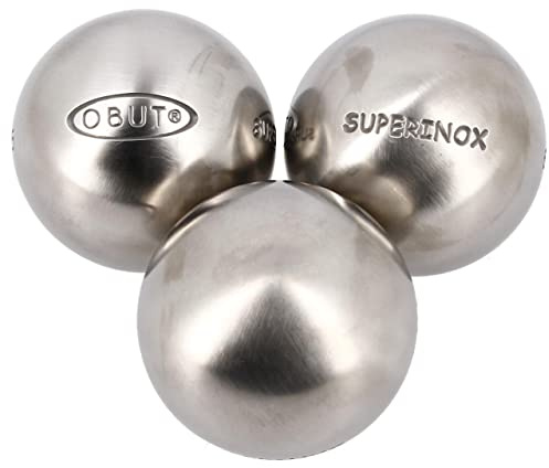 Obut - Superinox 74 mm 0 – Boccia-Kugeln – Grau – Größe 700 g
