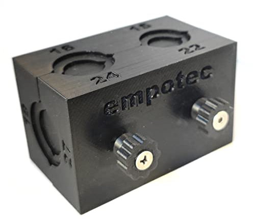 Münzhalter Empotec für Reinigung Restaurierung Schraubstock Münzblock verschiedene Größen für archäologische Funde