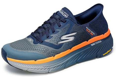 Skechers Löpning för män, sportskor, blå, 44.5 EU