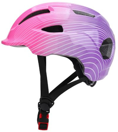 YOOXARMOR Fahrradhelm Kinder, Verstellbar Skaterhelm Reithelm für 3-5-8 Jungen und Mädchen Kinderfahrradhelm Leicht Einstellbar 50-59CM für Fahrrad Roller Skateboard Scooter