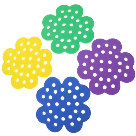 HEMOTON 4 Piezas Estación Flotante para Abejas Bebedero y Fuente para Polinizadores de Hidratación para Jardín Exterior Suministros para Alimentación de Insectos y Mariposas