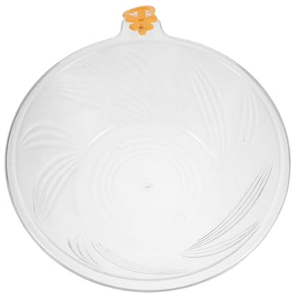 NOLITOY Lavabo Épais en Plastique Transparent Petit Format – Bassin pour Soins du Visage et Nettoyage Esthétique – Lavabo Étanche Compact pour Salon de Beauté et Usage Domestique