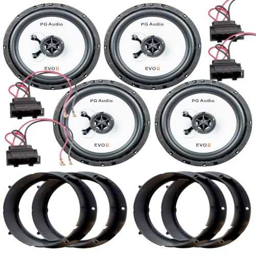 PG Audio VW Golf 5 Skoda Yeti högtalare montering dörr fram och bak