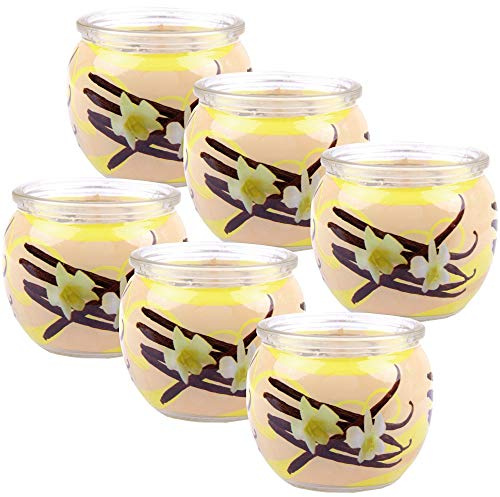 Scented Candles Motif Pack of 6