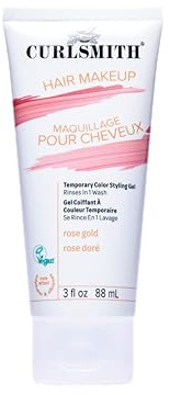 Curlsmith - Hair Makeup - Vegane temporäre Haarfarbe und Styling-Gel (Rot-goldene Farbe)